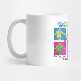 Messi Pop Art Style Light Halftone Mug